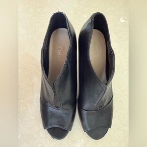 Nine West Black Heeled Boots